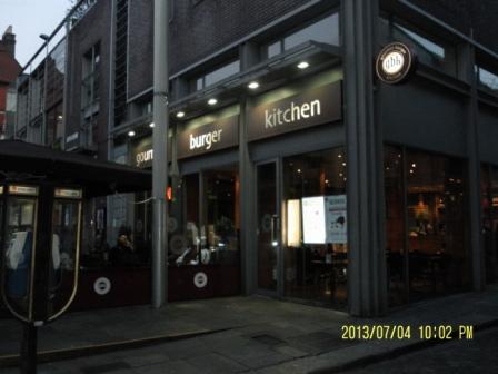 Gourmet Burger Kitchen Dublin
