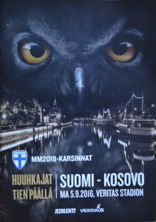 Suomi - Kosovo 05.09.2016