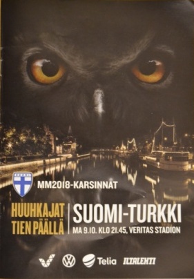 Suomi - Turkki 09.10.2017